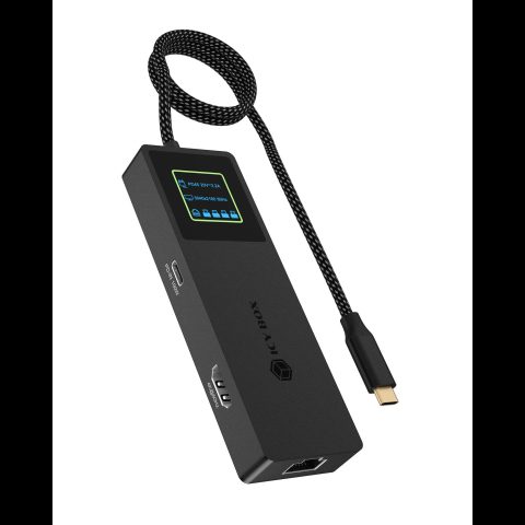 Nezatříděno ICY BOX Spade Dock 4038 Проводная USB 3.2 Gen 2 (3.1 Gen 2) Type-C Черны…
