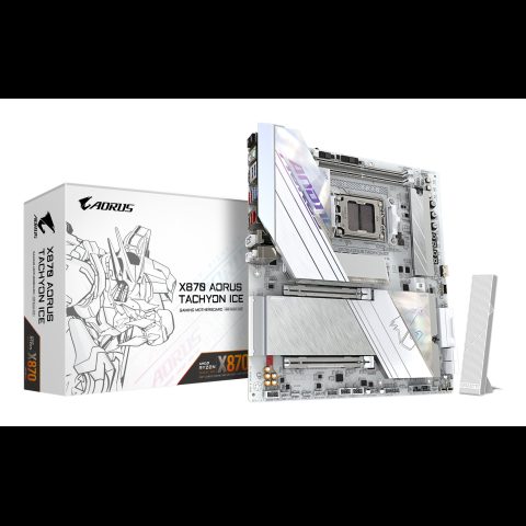 Gigabyte X870 AORUS TACHYON ICE AMD X870 AM5 pieslēgvieta Paplašināts ATX