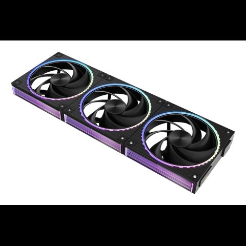 Zalman ZM-DF120 A3 BLACK computer cooling system Motherboard Fan 12.4 cm 1 pc(s…