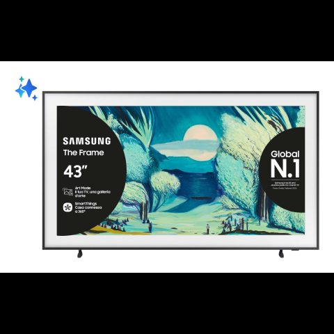 Samsung QE43LS03FAU 109.2 cm (43") 4K Ultra HD Smart TV Wi-Fi Black