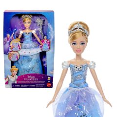 Mattel Disney Princess Enchanted Ballgown Cinderella Fashion Doll with Lights &…