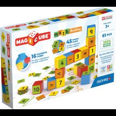 Geomag MagiCube Math Building Recycled Clips
