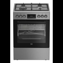 Beko FBMA61330GXDTN cooker Freestanding cooker Electric Gas Stainless steel