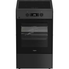 Whirlpool 7787187667 cooker Freestanding cooker Electric Zone induction hob Anthra…