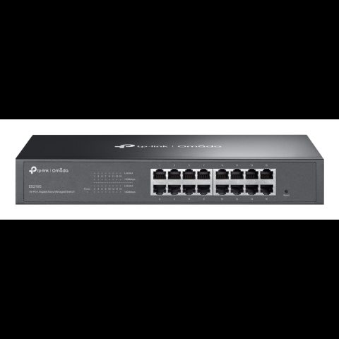 TP-Link Omada ES216G сетевой коммутатор Управляемый L2 Gigabit Ethernet (10/100/…