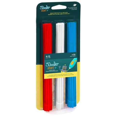 3Doodler Start 3DS-ECO-MIX1-75 3D printēšanas materiāls Plastmasaˌ kas sadalās ko…