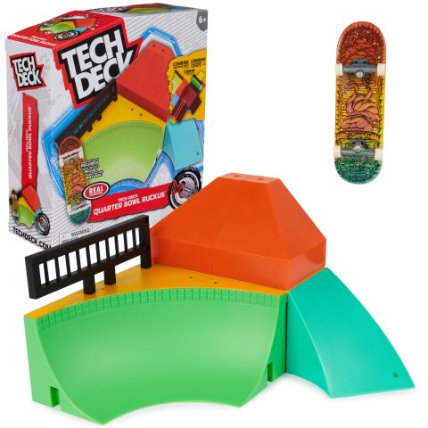 Tech Deck Quarter Bowl Ruckus Fingerborda komplekts
