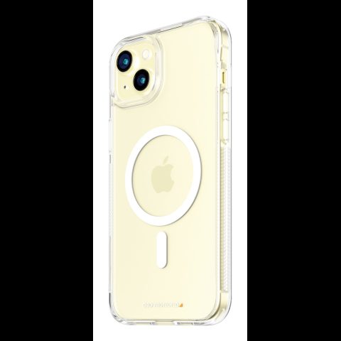 Panzer Glass PanzerGlass ® HardCase Transparent w. White MagSafe & D3O® iPhone 15 Plu…