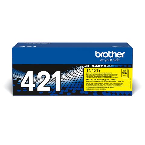 Brother TN-421Y tonera kārtridžs 1 pcs Oriģināls Dzeltens