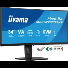 Iiyama ProLite XCB3497WQSNP-B1 computer monitor 86.4 cm (34") 3440 x 1440 pixel…
