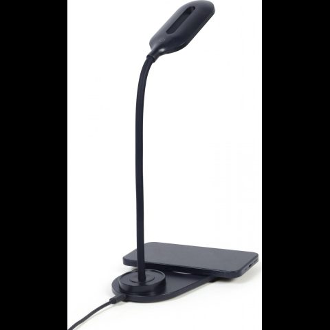 „Gembird TA-WPC10-LED-01“ desk lamp with wireless charger