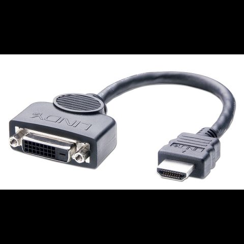 Lindy DVI-D Female to HDMI Male Adapter Cable