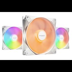 be quiet! LIGHT WINGS LX 140mm PWM High Speed 3-Pack White Datora korpus…