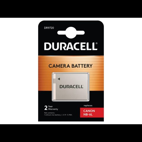 Duracell DR9720 kameru / digitālās videokameras akumulators Litija jons 1000 mAh