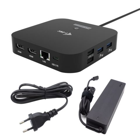 I-tec USB-C Dual HDMI Docking Station with Power Delivery 100 W + Universal Ch…