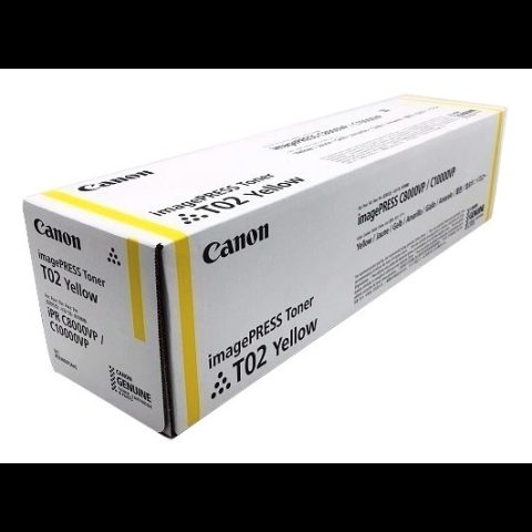 Canon T02 toner cartridge 1 pc(s) Original Yellow