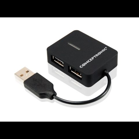 Conceptronic C4PUSB2 interfeisa centrmezgls 480 Mbit/s