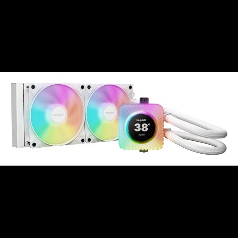 be quiet! Light Loop IO LCD 240 mm White