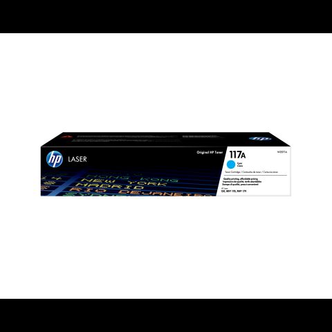 Hewlett Packard (HP) HP 117A Cyan Original Laser Toner Cartridge
