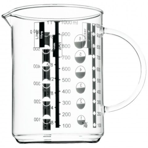 WMF 0605972000 mērkauss 1 L Stikls