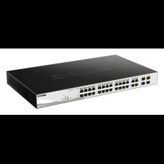 D-Link DGS-1210-24P Vadīts L2 Gigabit Ethernet (10/100/1000) Power over Etherne…