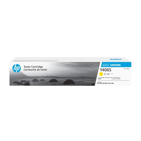 Hewlett Packard (HP) Samsung CLT-Y406S Yellow Original Toner Cartridge