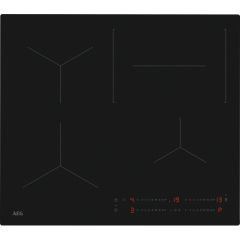 AEG TO64IC0FIT Melns Iebūvēts 60 cm Zonas indukcijas plīts 4 zone(s)