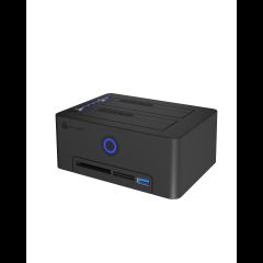 Carruzzo ICY BOX IB-1233CL-CR USB 3.2 Gen 1 (3.1 Gen 1) Type-A Черный