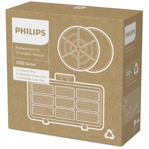 Philips XV1210/01 putekļsūcēju aksesuārs un piederums Filtrs Cilindra putekļsūcē…