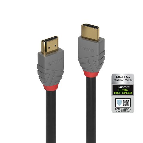 Lindy 36952 HDMI kabelis 1 m HDMI Type A (Standard) Melns