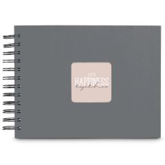 Hama 00009839 photo album Grey 50 sheets 10 x 15 Spiral binding