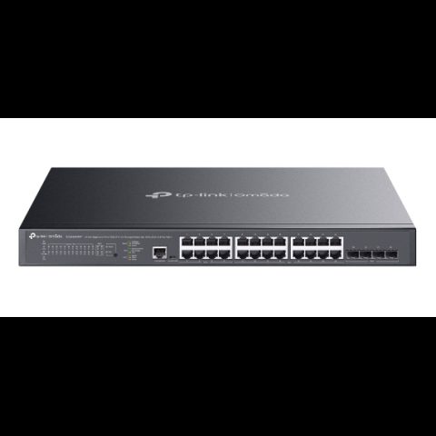 TP-Link Omada SG3428XMPP tīkla pārslēgs Vadīts L2+ Gigabit Ethernet (10/100/1000…