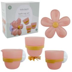 Rubo Toys Little Dutch Bath Play Cups Flower