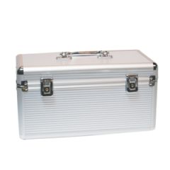 LogiLink UA0219 cieto disku uzglabāšanas soma Suitcase case ABS sintētika Sudrabs