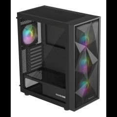 Genesis Diaxid 605 ARGB White Midi Tower Black