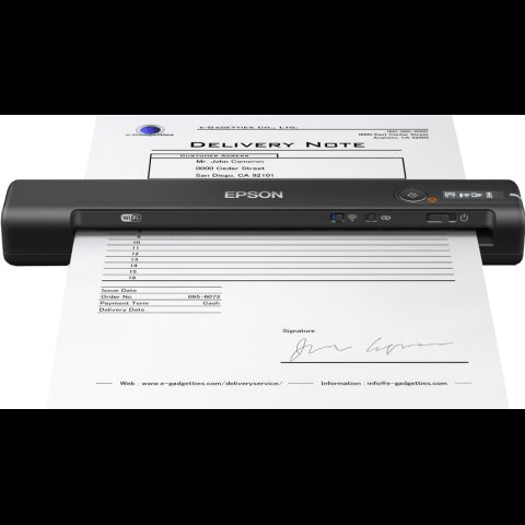 Epson WorkForce ES-60W Rokās turams skeneris 600 x 600 DPI A4 Melns