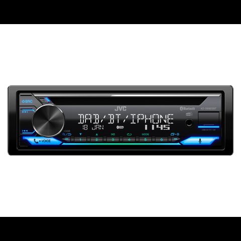 JVC KD-DB922BT Melns 200 W Bluetooth