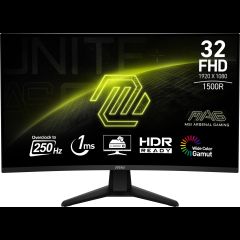 MSI MAG 32C6X монитор для ПК 80 cm (31.5") 1920 x 1080 пикселей Full HD Черн…
