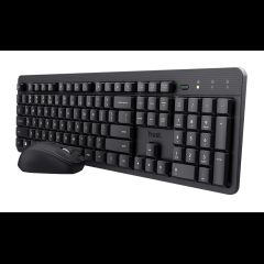 Trust Ody II tastatūra Pele iekļauta Birojs RF Bezvadu QWERTZ Vācu Melns