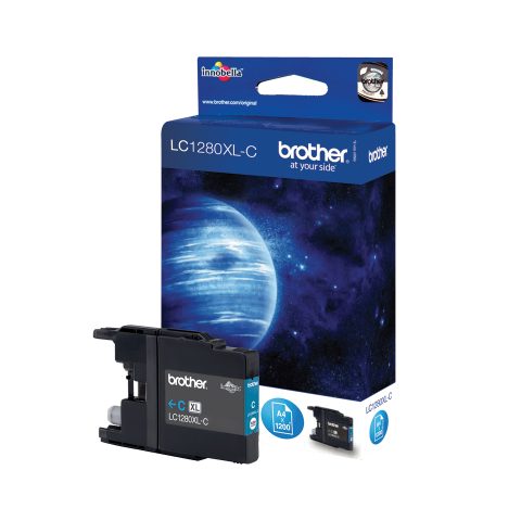 Brother LC1280XLC струйный картридж 1 шт Подлинный Высокая (XL) Голубой