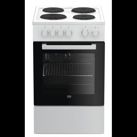 Beko FSE56000GW plīts & cepeškrāsns Brīvi stāvoša plīts Elektrisks Balts