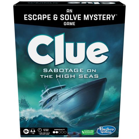 Hasbro Cluedo Sabotage on the High Seas Clue Sabotage on the High Seas 90 min G…