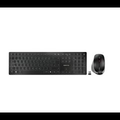 Cherry DW 9500 SLIM keyboard Mouse included Universal RF Wireless + Bluetooth Q…