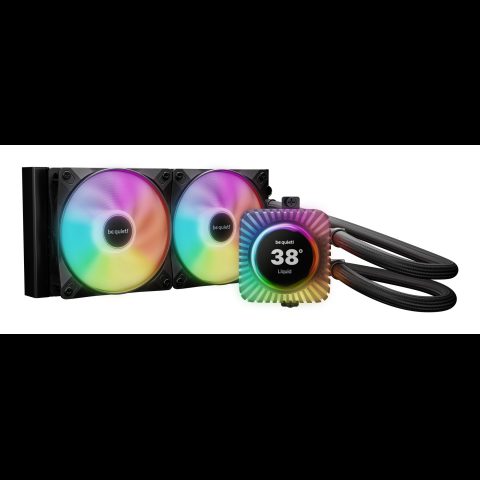 be quiet! Light Loop IO LCD 240 mm Black