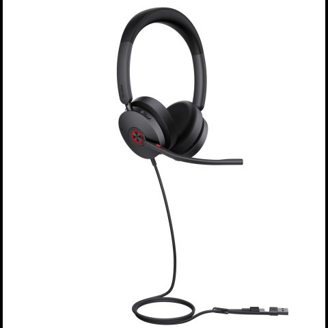 Yealink UH48 Dual Teams USB-C/A Austiņas Vadu Birojs / zvanu centrs USB Type-C /…