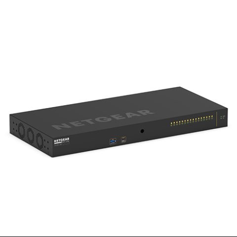 Netgear XSM4216F Управляемый L2/L3 1U Черный