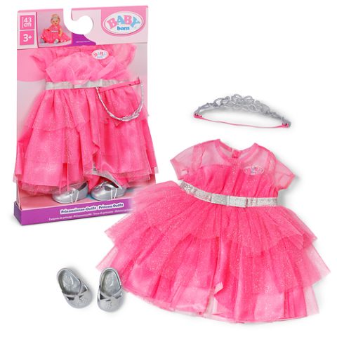 Baby Born 840559 leļļu aksesuārs Leļļu kleita