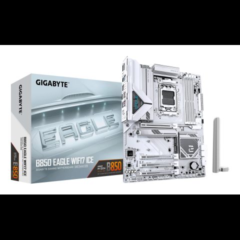 Gigabyte B850 EAGLE WIFI7 ICE AMD B850 AM5 pieslēgvieta ATX