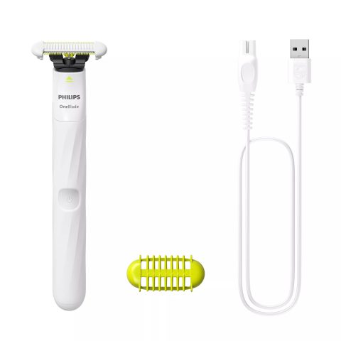 Philips Norelco OneBlade QP1924/22 триммер для зоны бикини Влажное и сухое Белый