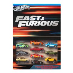 Mattel Hot Wheels Fast & Furious -Themed 10-Pack